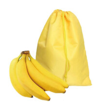 4x Banana Storage Bag, Reusable Produce Bags, Keep Produce Fresh to 2 Weeks, Suitable for Fruit and Vegetable Storage