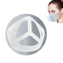 20 Pack 3D Mask Bracket for Adults, Reusable Face Mask Inner Support Frame with Lipstick Protection and Comfort Fit