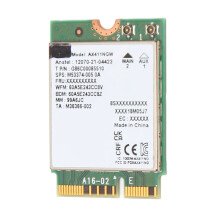 AX411NGW WiFi 6E M.2 Card 5374Mbps 3-Band, Bluetooth 5.3 for Windows