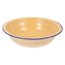 Ciotola Enamel Gialla Per Cucina Uso Multiplo E Design Retrò