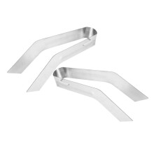 6pcs Stainless Steel Garden Pliers Set, Ergonomic Grip Transplanting Tool for Seedlings and Weeds