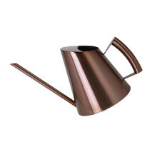 Stainless Steel Watering Can Long Spout for Indoor and Outdoor Plants Bronze Finish