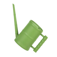 Vintage Indoor Watering Can with Long Spout and Ergonomic Handle, Small Metal Decorative Style