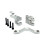 RC Car Upgrade Steering Component Kit for UDIRC 1/16 GR UD M16 RC Car Accessories Silver 2
