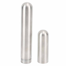 Stylish Cigar Holder Tube Stainless Steel - Holds Single Keeps Fresh!-