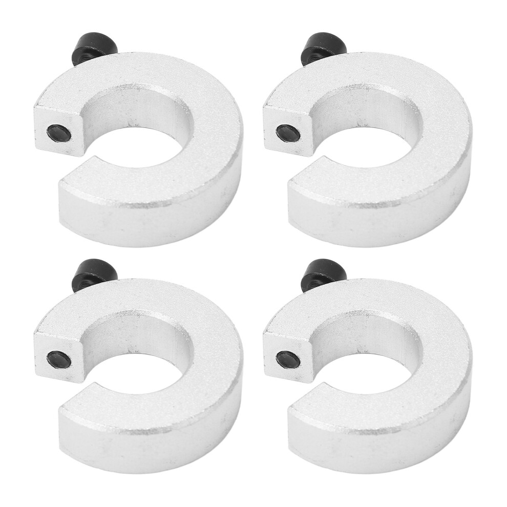 Linear Rail Stop Collars 4Pcs 40Mm Od 20Mm Id With M4 Screw For Smooth Motion 7891388643896