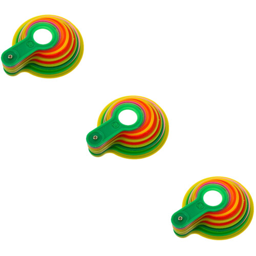 3Sets Plastic Fruit Diameter Meter Set Voor Appels En Citrus 2