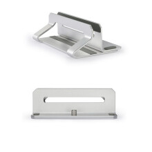 Width Adjustable Vertical Desktop Holder Dock Save Space for Desk Organizers and Storage Laptop Stand