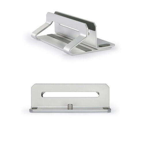 Width Adjustable Vertical Desktop Holder Dock Save Space for Desk Organizers and Storage Laptop Stand