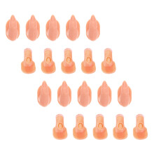 20 stuks nagelkunst opleidingsvingers voor manicure training