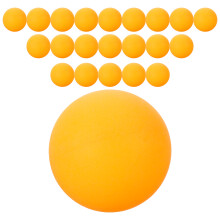 60St Plastic Pingpongballen Geel Tafeltennis Oefenballen Party Spel