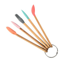 Raindrops 5 Pcs Kids Silicone Baking Kit Tool Kitchen Tools Supplies