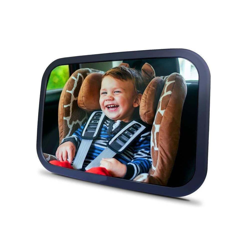 Baby Car Rearview Mirror, Baby Car Mirror – Aburnudrey 100% Unbreakable, Baby Car Mirror For Backseat Safety Aihontai