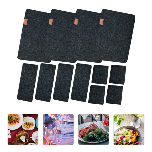 4Sets Hittebestendige Placemat Met Bestekhouder 1