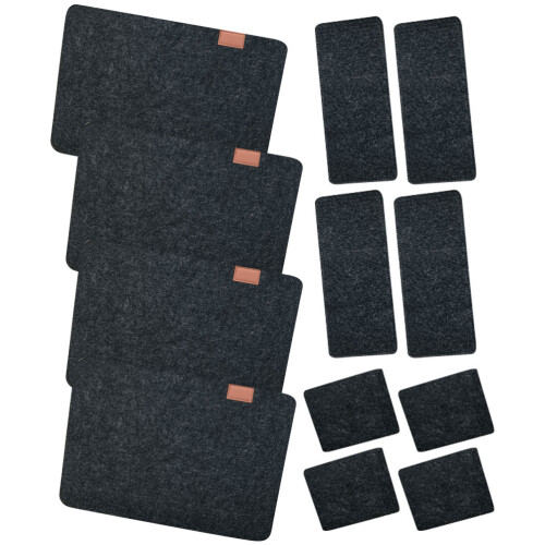 4Sets Hittebestendige Placemat Met Bestekhouder 2