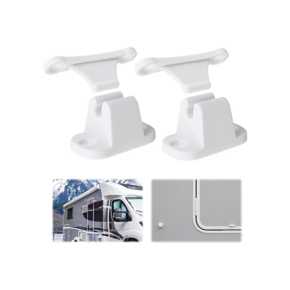 Caravan Door Lock, Door Lock For Motorhomes And Caravans, Compatible With 35Mm And 48Mm Mounting Holes, Motorhome Accessories 8581603436547