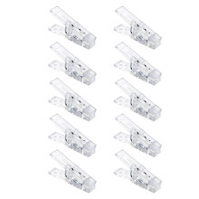20St Kleine Transparante Plastic Clips Voor Lampen En Foto's