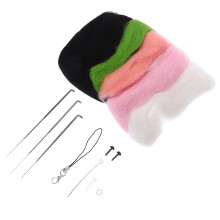 1 Set DIY Wol Vilt Kit Handgemaakte Dieren Creatief Materiaal