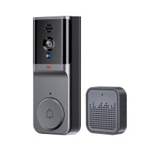 Slimme Deurbelcamera met 2-Weg Audio, Infrarood Nachtzicht, IP65 Waterdicht, Draadloos 2,4 GHz, APP-Ondersteuning