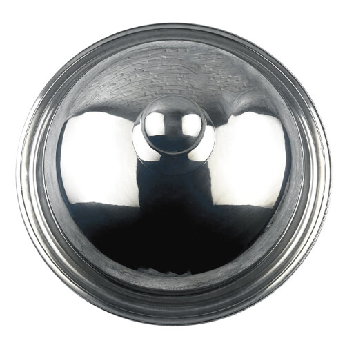 Round Tall Pan Cover 34cm/13.38in Glass Visual