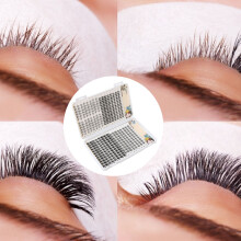 400-Cluster Lash Extensions 11/12/13mm Mixed Black