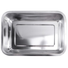 2St Zilver Huisdier Kooi Bedpan Geurresistent Duurzaam Model