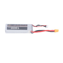 11.1V 3S 1800mAh 25C LiPo Pack 105x35x13mm