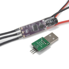 AM32 40A ESC 32-Bit Electronic Speed Controller Signal Cable Support PWM/DSHOT for RC Car Crawler Dron Brushless Motor