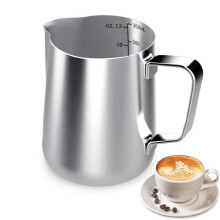 350 ml roestvrijstalen melkkan - MTEVOTX - Melkkan voor het maken van cappuccino's, koffie en lattes