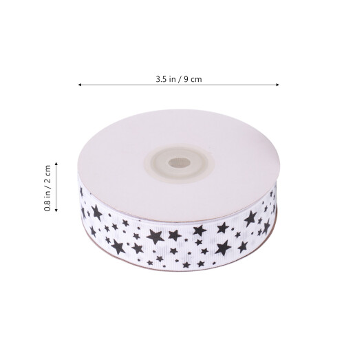 2Bandes De Ruban Rigide Blanches Pour , Fleurs Bricolage