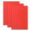 3 Pcs Rubber Stamp Sheets for Laser Engraving Machine, A4 Rubber Stamp Sheets for Laser Cutter ,2.3 mm Red 1