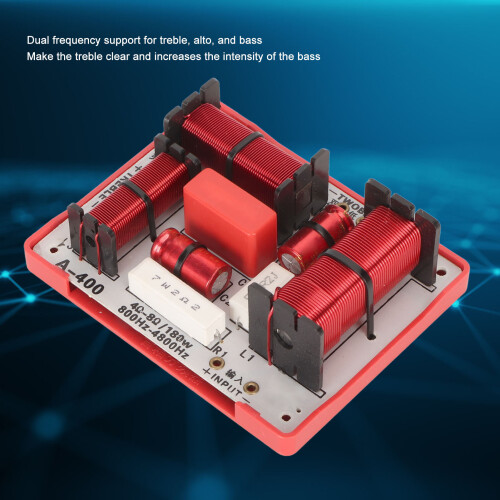 A-400 4-Way Crossover PCB 180W 4-8 Ohm KTV 2