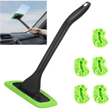 schoonmaakgereedschap voor autoruiten, herbruikbare schoonmaakdoekjes voor het auto-interieur, wasborstels
