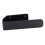 Acrylic Self Adhesive Towel Bar Black 2