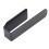 Acrylic Self Adhesive Towel Bar Black 14