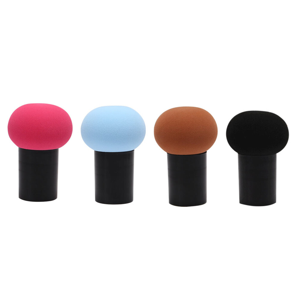 Supvox 4Pcs Portable Mushroom Makeup For Face Body All Skin Types