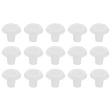 30Pièces Embouts Rails Stores Transparants Simple Résistant
