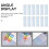 40pcs washi tape sample boards plastic cards for crafting 7