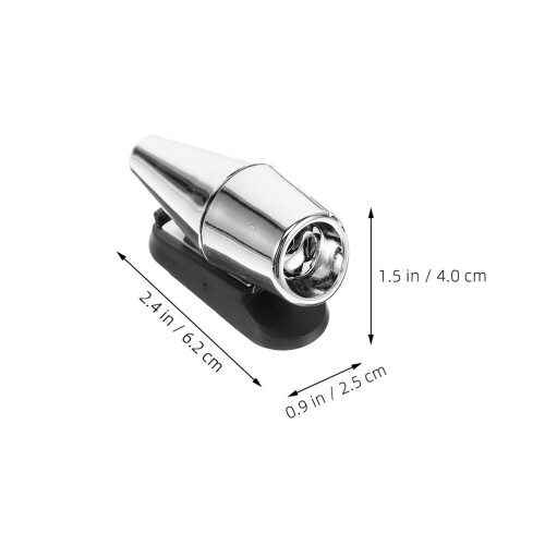 2Pcs Car Deer Warning Whistles White ABS Durable Vehicle Devices 1