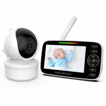 Baby monitor, οθόνη LCD 4,3" και κάμερα 2100mAh, baby monitor με VOX, νυχτερινή όραση, αμφίδρομη επι