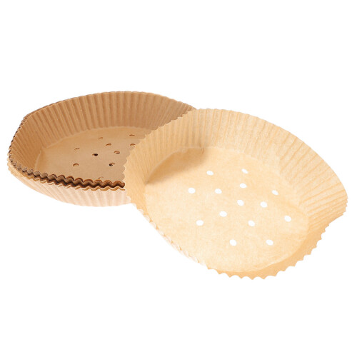 50St Styrskivefria Luftstekspapper, Engångs Bakpapper (Khaki)
