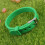 Einfaches Silikonarmband Einheitsfarbig Grün Für Kinder 4
