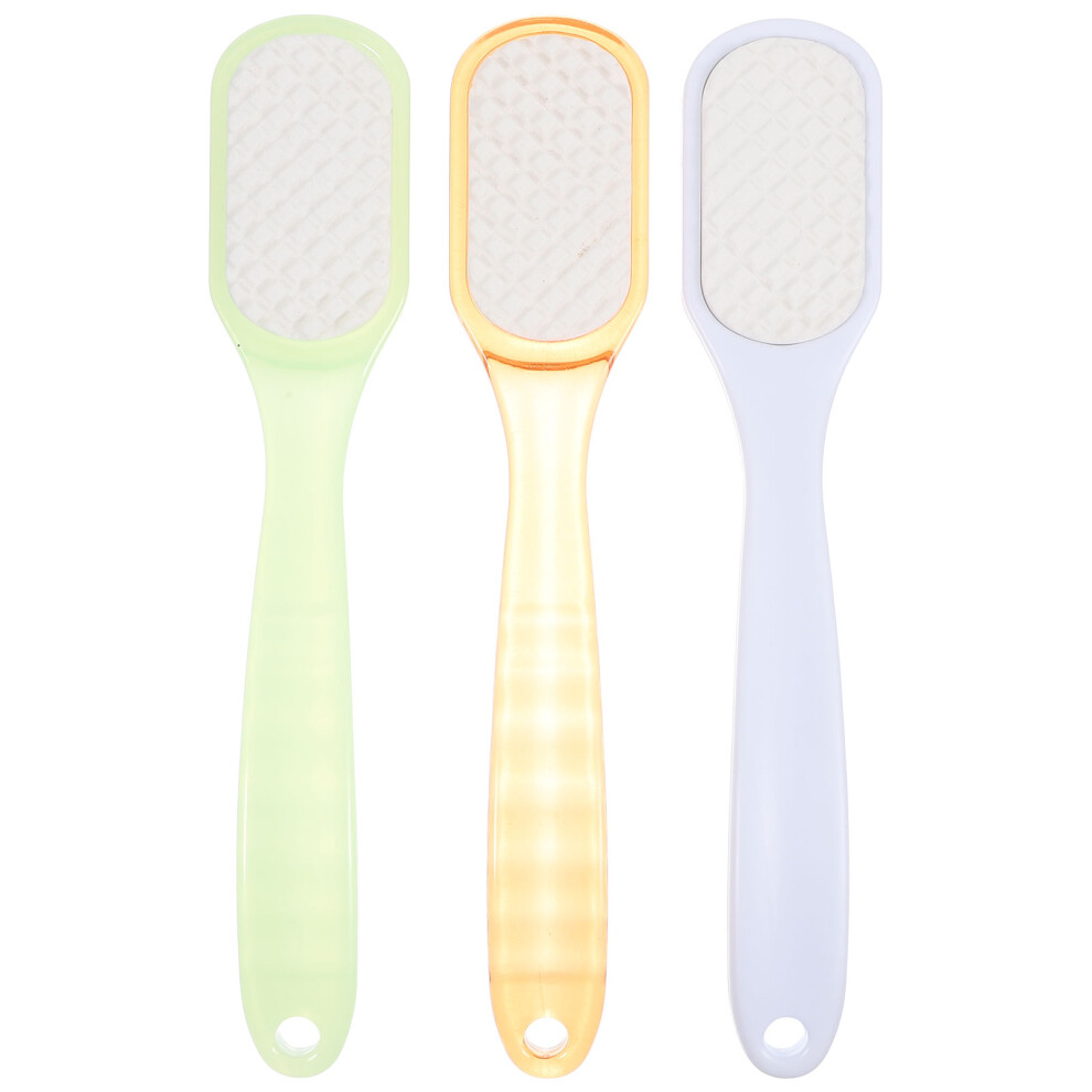 Aboofan 3Pcs Dual-Sided Foot File With Ceramic Blade Comfortable Pedicure Tool