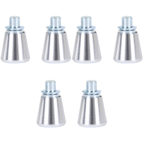 3Pcs Spring Pin Silver Carbon Steel Durable Spring Catch for Machinery 2