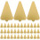 50pcs golden triangle cardboard cake bases for mousse and dessert 1