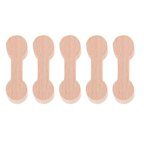 5Pcs Train Track Buckle Model Diy Support