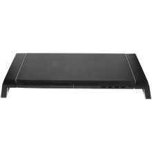 1Multifunctionele Monitor Stand Riser Zwart Voor Kantoor En Thuis
