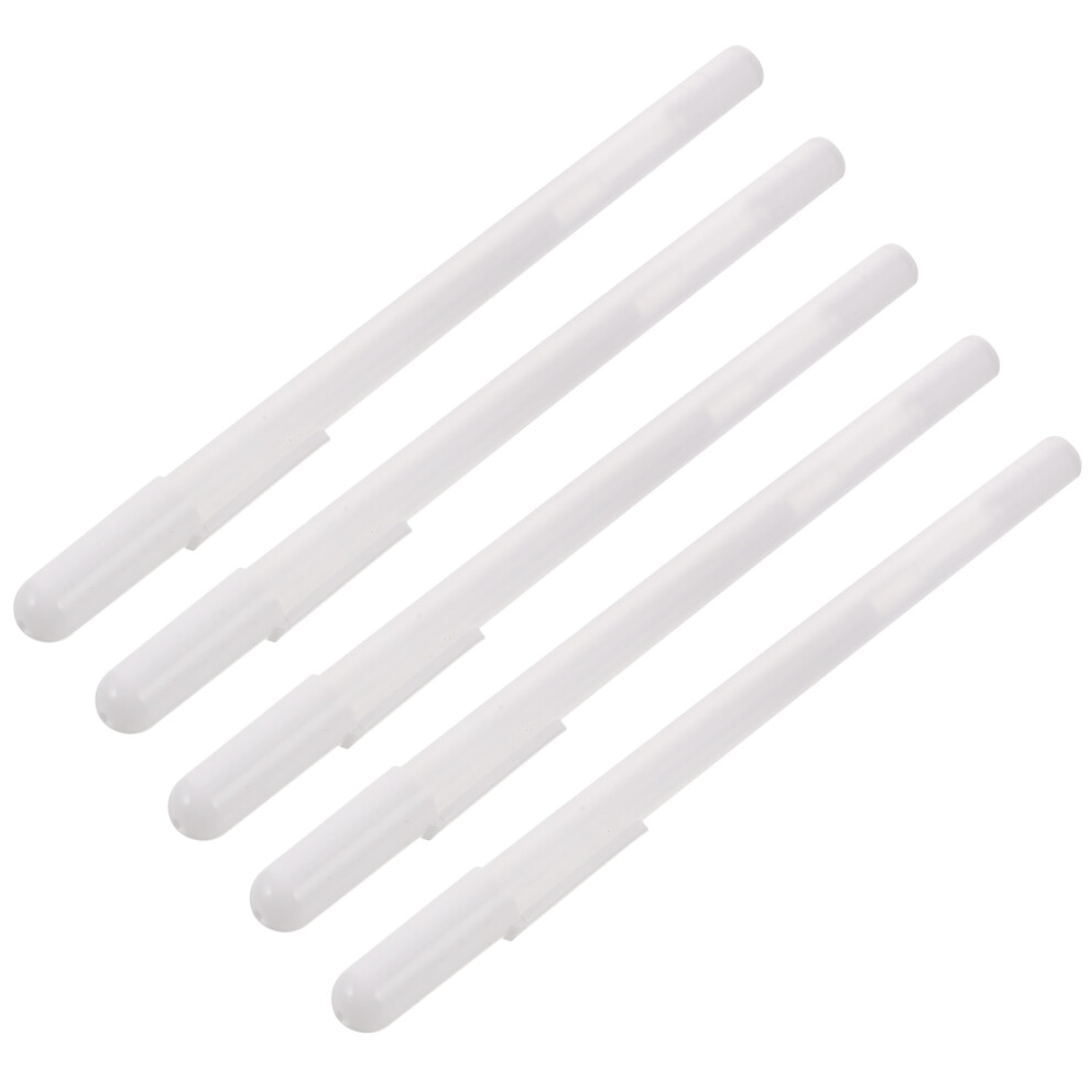 Iplusmile White 5Pcs Skin Mapping Pen Eyebrow Marker Fine Point For Tattoo Lips