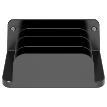 Universal Wall Mount Phone Holder for Multiple Device Tablet E-Books Phone for Watching TV Dramas and Learning Black