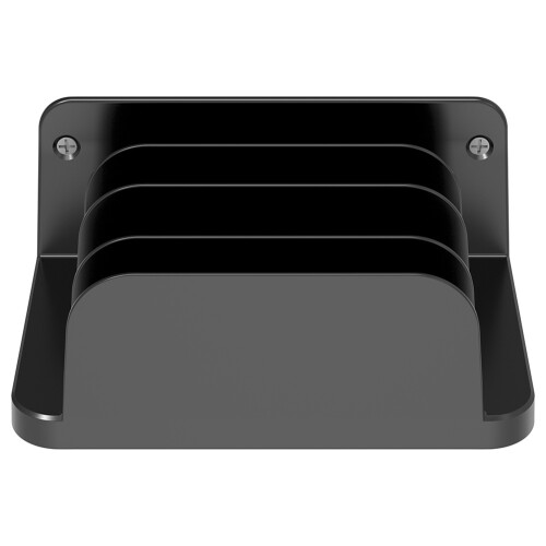 Universal Wall Mount Phone Holder for Multiple Device Tablet E-Books Phone for Watching TV Dramas and Learning Black